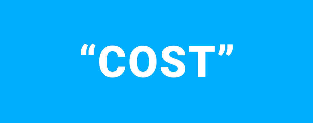 Cost, Payment